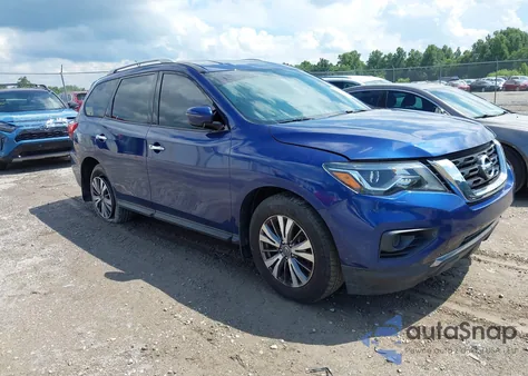 2017 Nissan Pathfinder S/Sv/Sl/Platinum z USA, uszkodzony, nr VIN 5N1DR2MN5HC610748